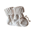 Freckles the Label Chunky Cotton Booties - Oat