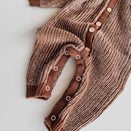 Freckles the Label Chunky Full Romper - Chocolate