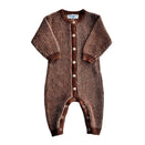 Freckles the Label Chunky Full Romper - Chocolate