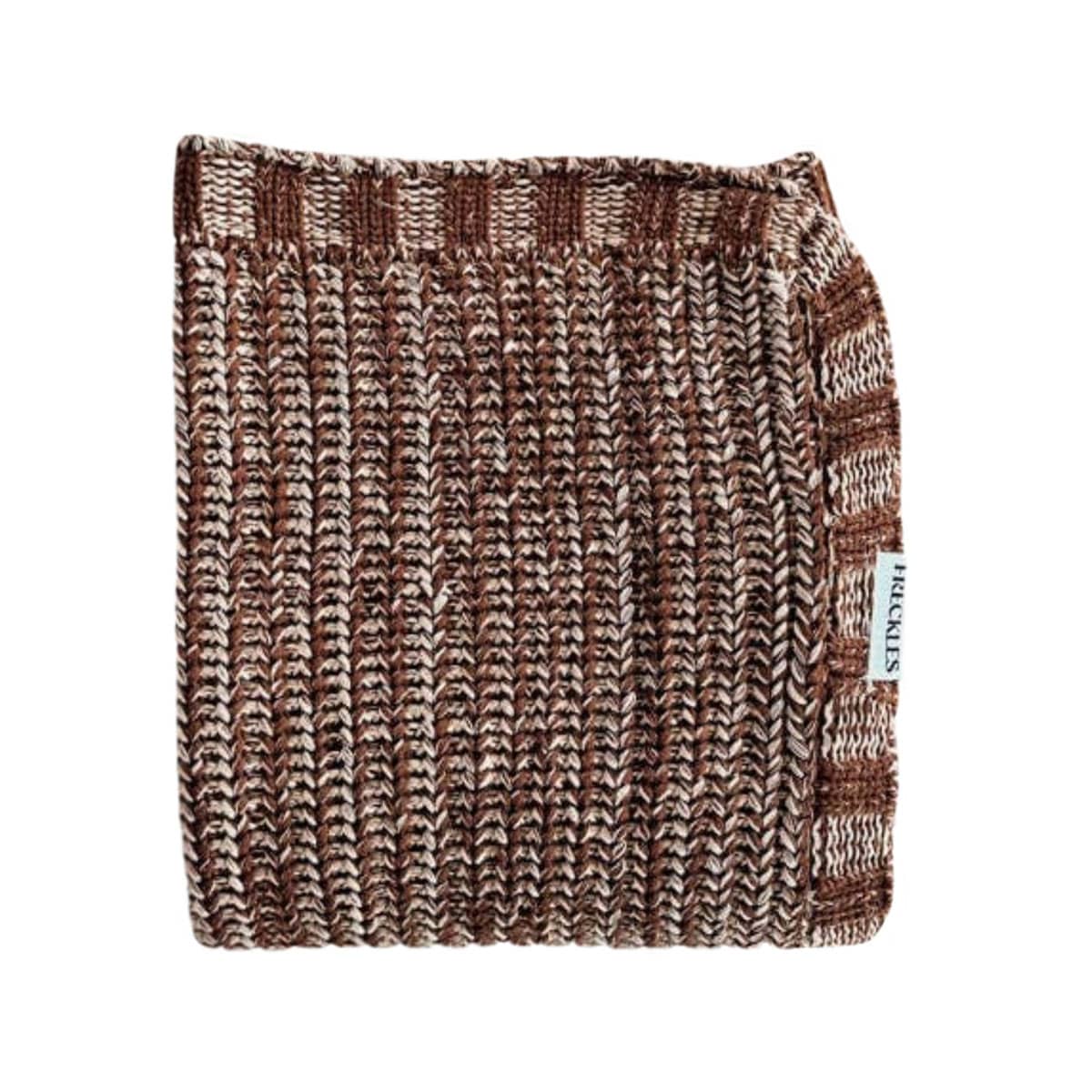 Freckles the Label Chunky Knit Blanket - Chocolate