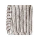 Freckles the Label Chunky Knit Blanket - Oat