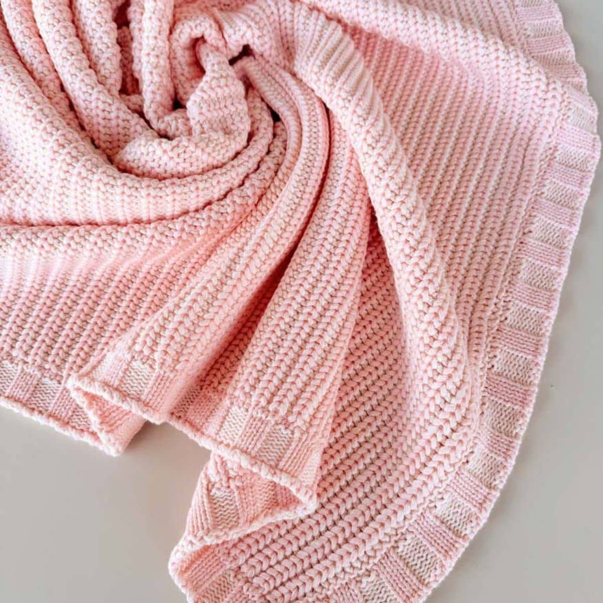 Freckles the Label Chunky Knit Blanket - Sweetpea