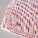 Freckles the Label Chunky Knit Blanket - Sweetpea
