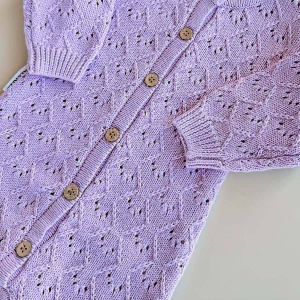 Freckles the Label Mila Pointelle Full Romper - Aster