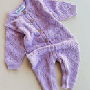 Freckles the Label Mila Pointelle Full Romper - Aster