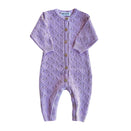 Freckles the Label Mila Pointelle Full Romper - Aster
