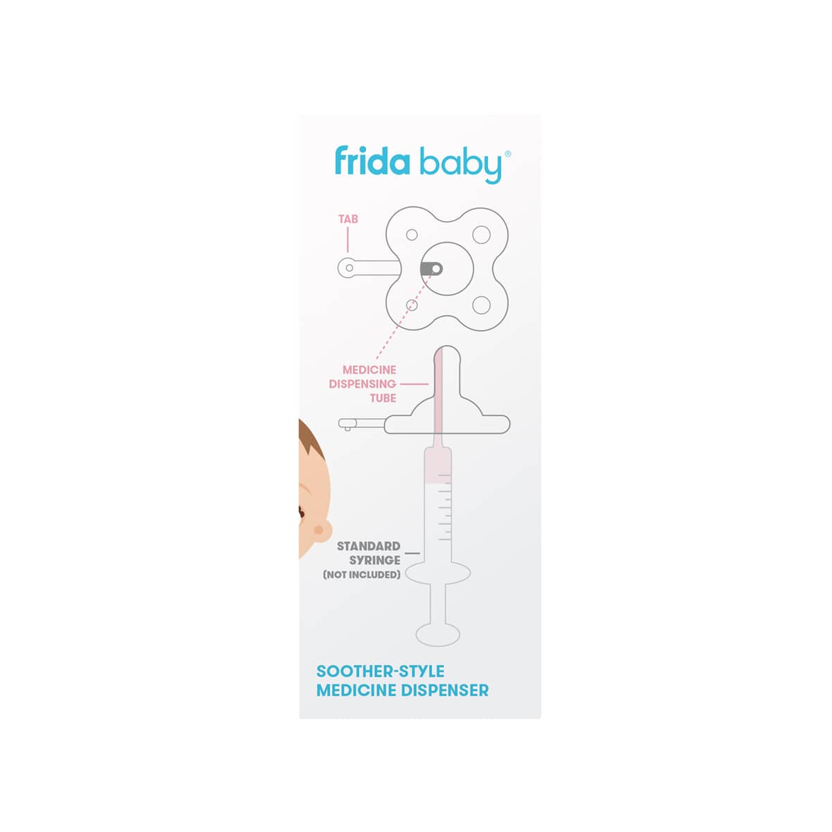 Frida MediFrida Soother-Style Medicine Dispenser