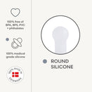 Frigg Pacifier Round Silicone