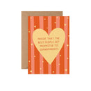 From Rosalie - Greeting Card - Promoted To Grandparent