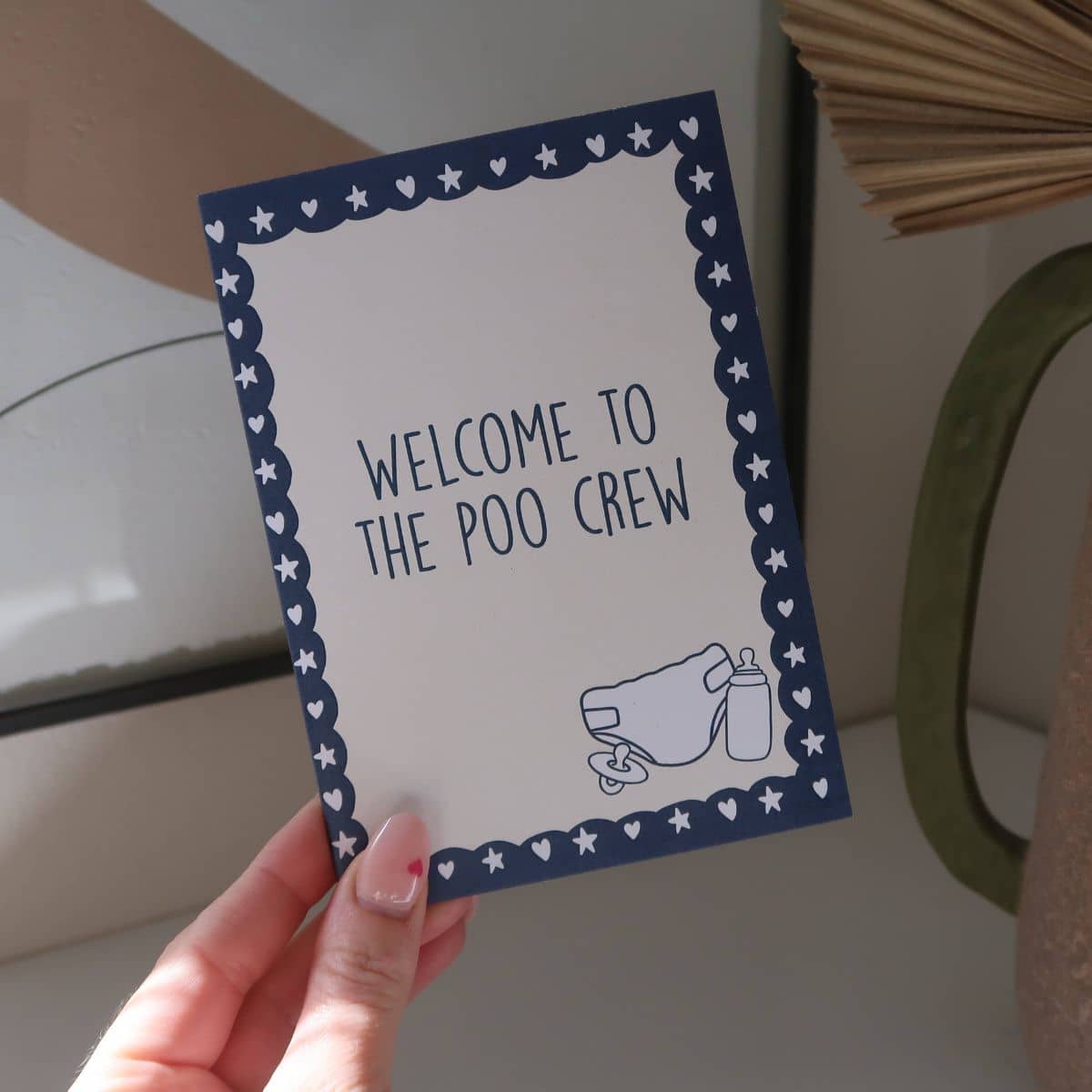 From Rosalie - Greeting Card - Welcome to the Poo Crew