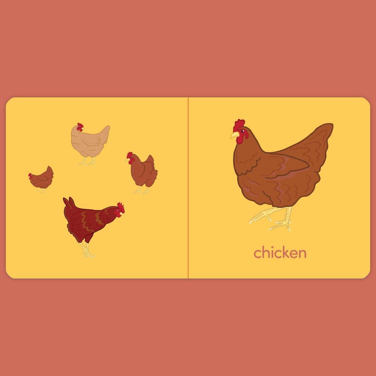 George the Farmer Animals on the Farm Board Book