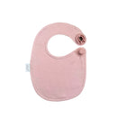 Gigi One Handed Baby Bib - Blush