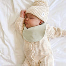 Gigi One Handed Baby Bib - Sage