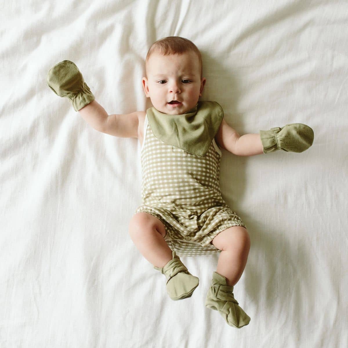 Goumi Stay On Baby Boots - Artichoke