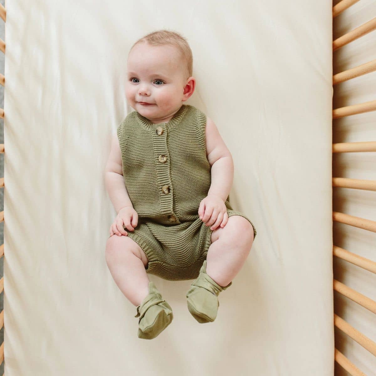 Goumi Stay On Baby Boots - Artichoke