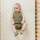 Goumi Stay On Baby Boots - Artichoke