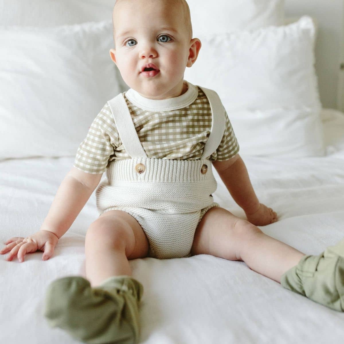 Goumi Stay On Baby Boots - Two Pack - Canopy + Artichoke