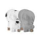 Goumi Stay On Baby Mitts - Two Pack - Many Moons + Pebble