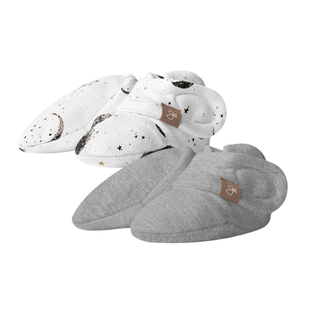 Goumi Stay On Baby Boots - Two Pack - Many Moons + Pebble