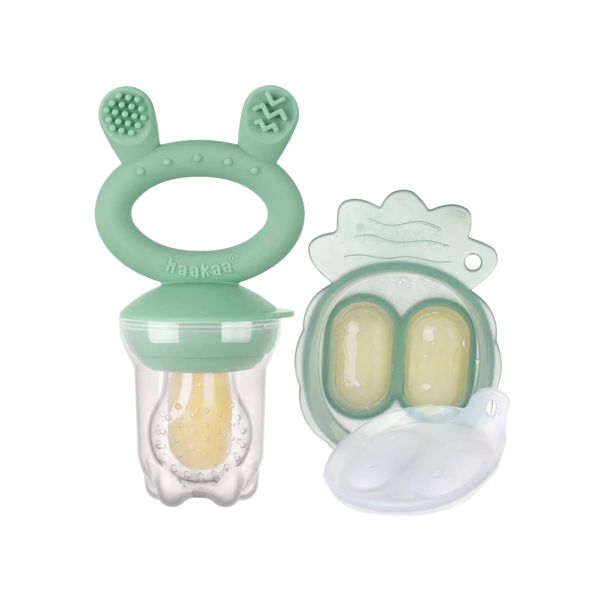 Haakaa Freeze-N-Feed Mini Combo - Pea Green