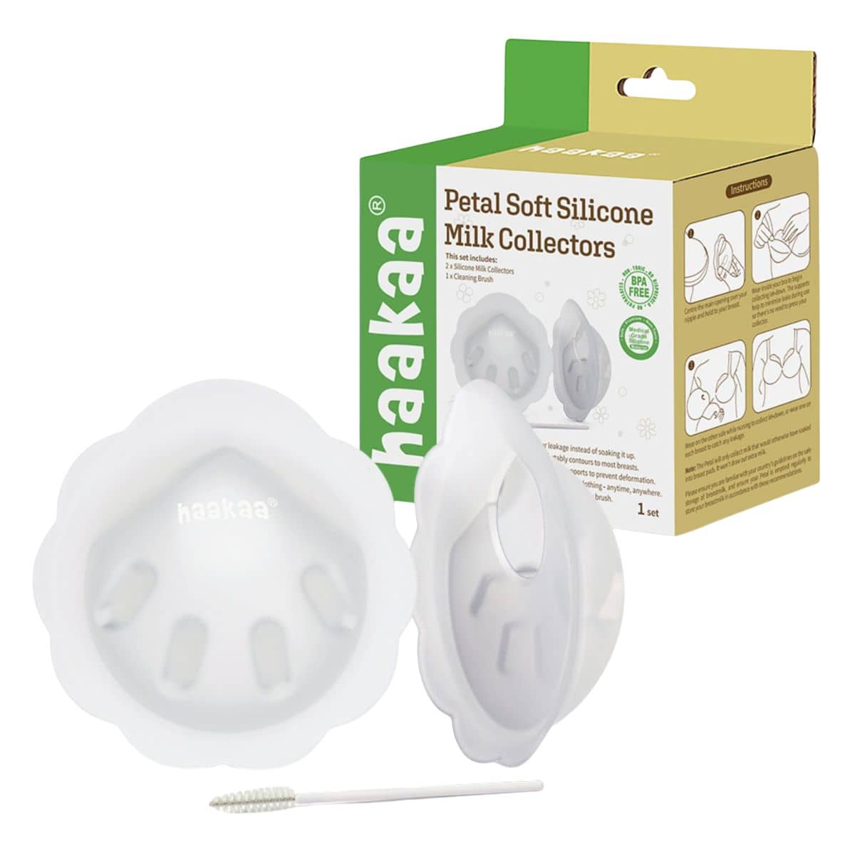 Haakaa Petal Soft Silicone Milk Collector