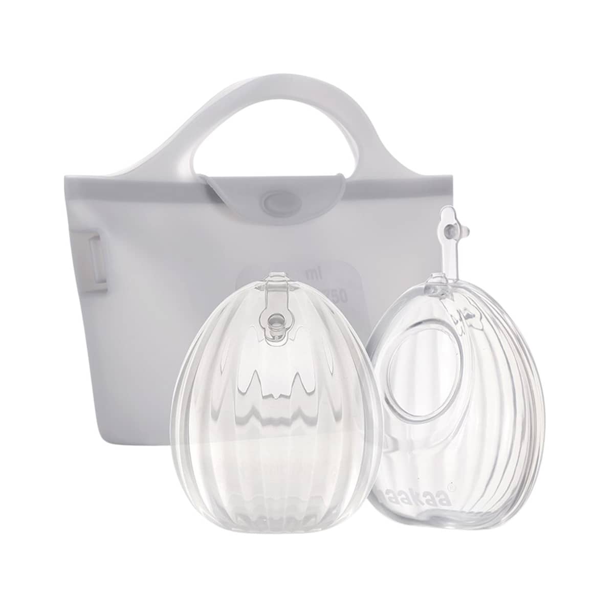 Haakaa Silicone Shell Wearable Pumps with Steriliser Bag