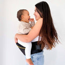 Hackerlily Hipsurfer - Hipseat Baby Carrier + Bum Bag - Black