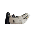 Hackerlily Hipsurfer - Hipseat Baby Carrier + Bum Bag - Taupe Vegan Leather