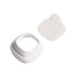 Hegen PCTO Collar + Transparent Cover - White