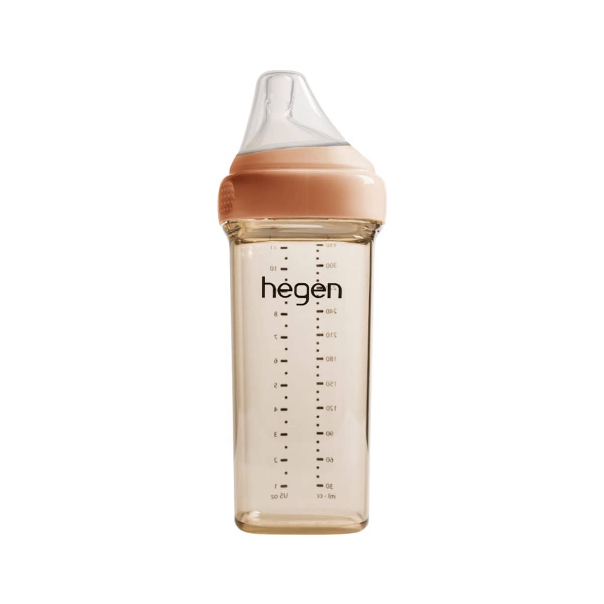 Hegen PCTO Feeding Bottle PPSU - 1 x 330ml - Auburn