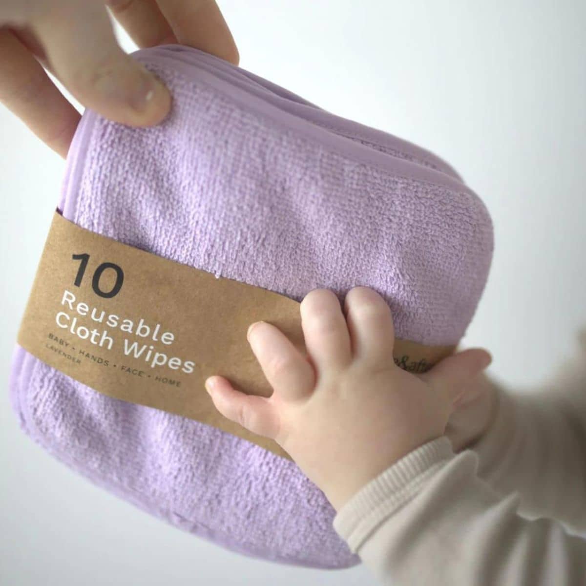 Here & After Reusable Organic Cloth Wipes