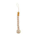 Hevea Natural Rubber Pacifier Holder - Sandy Nude