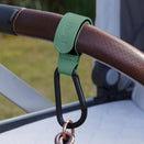 Hooki Duo Pram Hook Clip Set - Fern