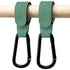Hooki Duo Pram Hook Clip Set - Fern