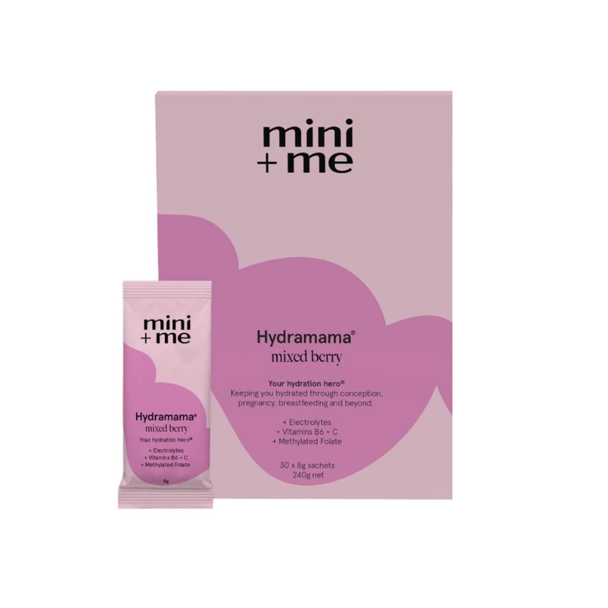 Mini + Me Hydramama Hydration Support Drink - Mixed Berry