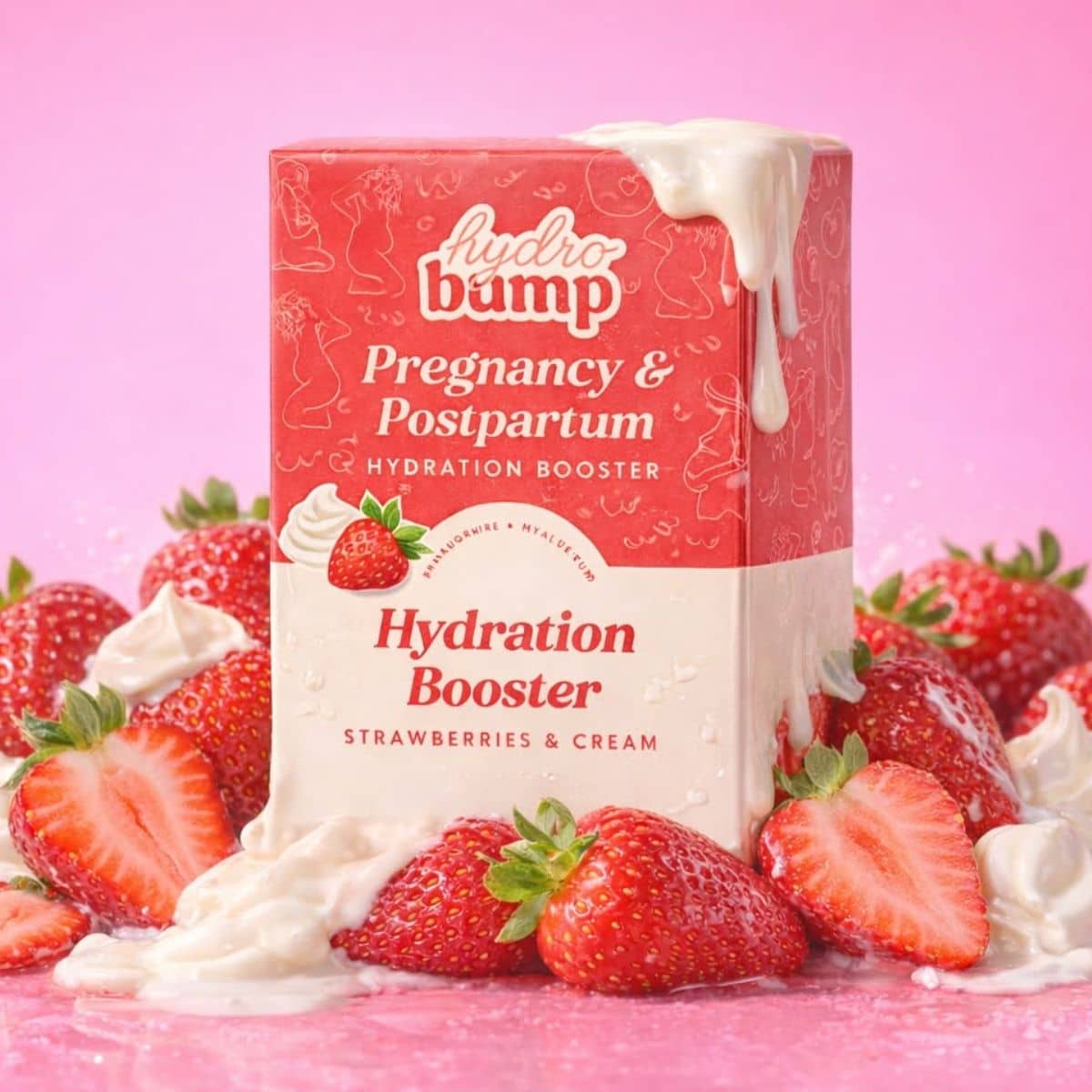 HydroBump Hydration Booster - Strawberries & Cream