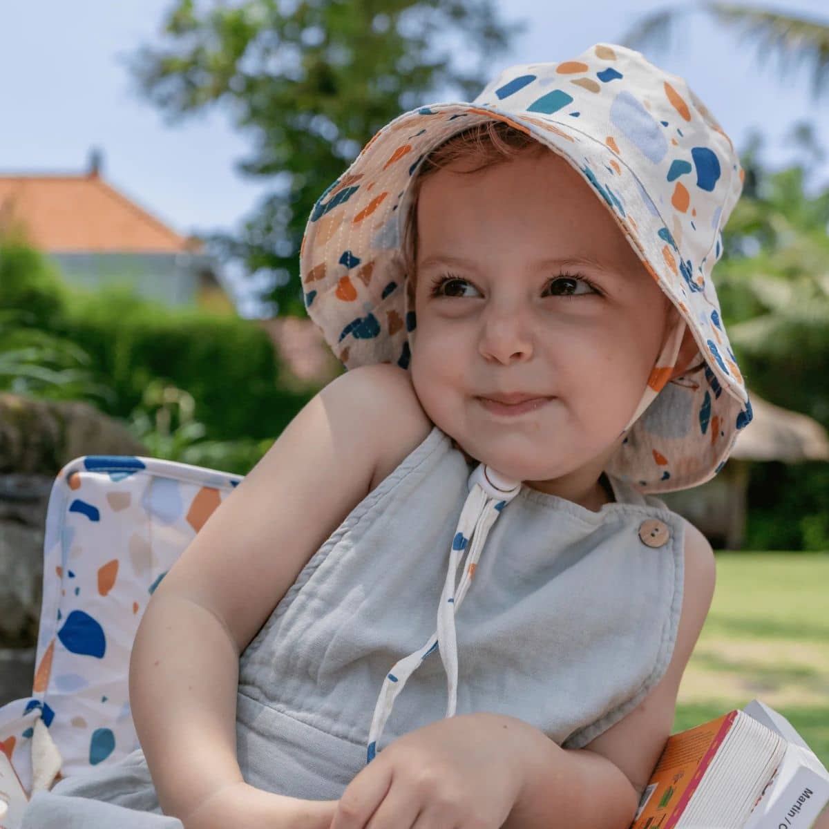 Izimini Baby Cotton Hat - Charlie