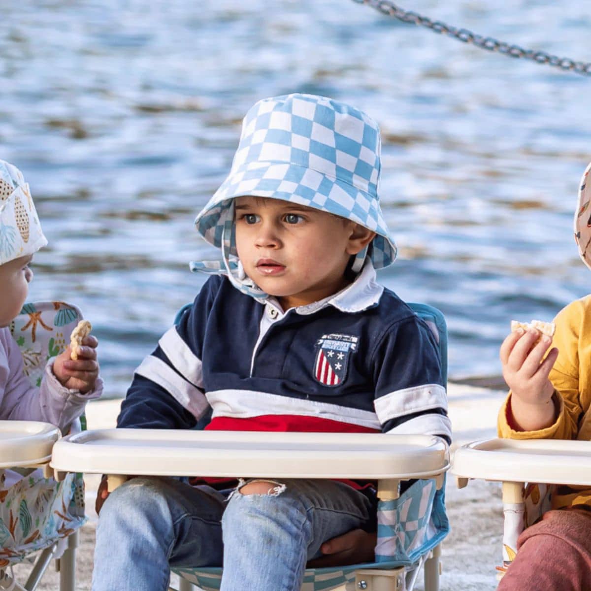 Izimini Baby Cotton Hat - Harper