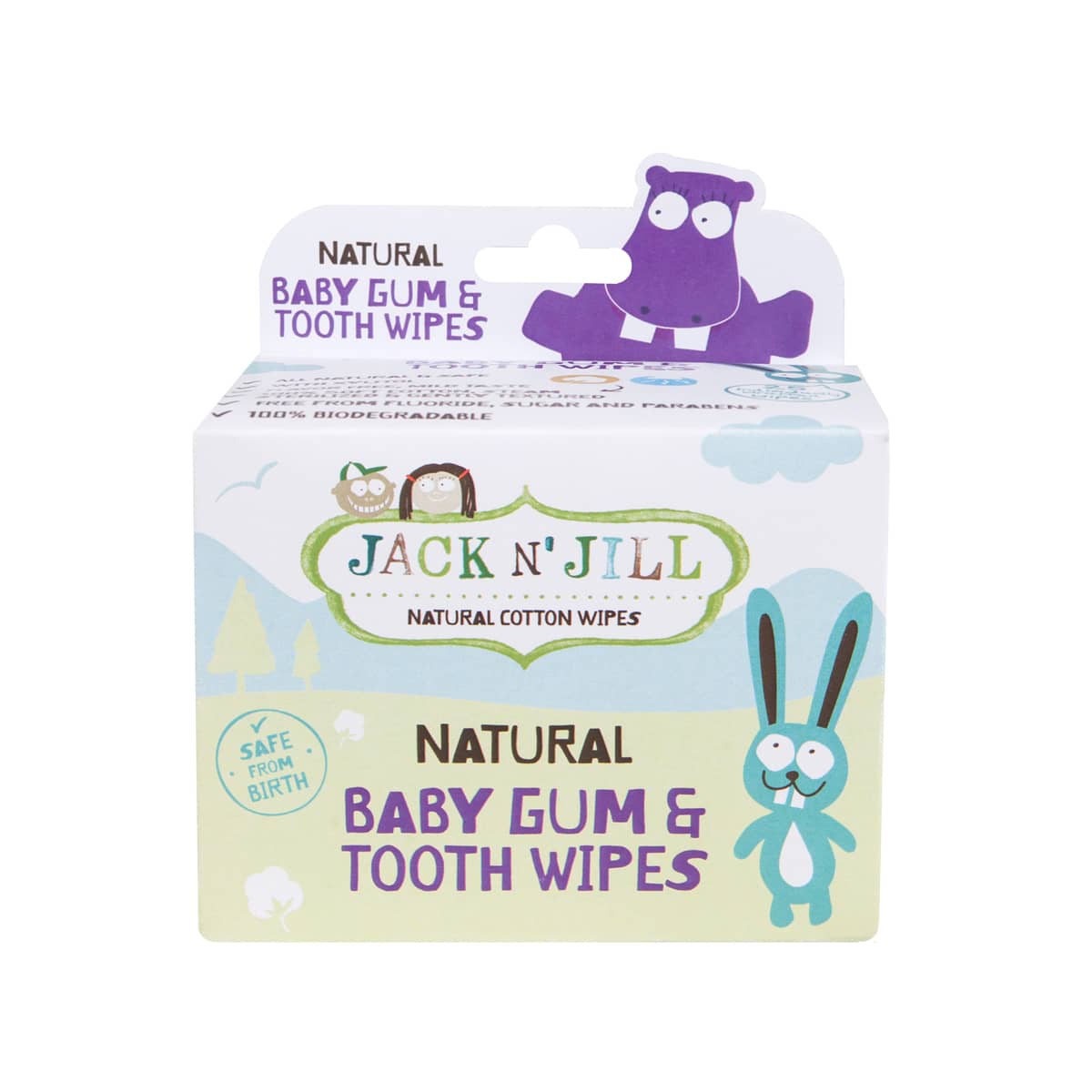 Jack N' Jill Natural Baby and Gum Tooth Wipes