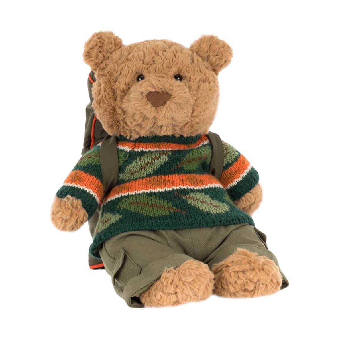 Jellycat Bartholomew Bear with Hiking Outfit