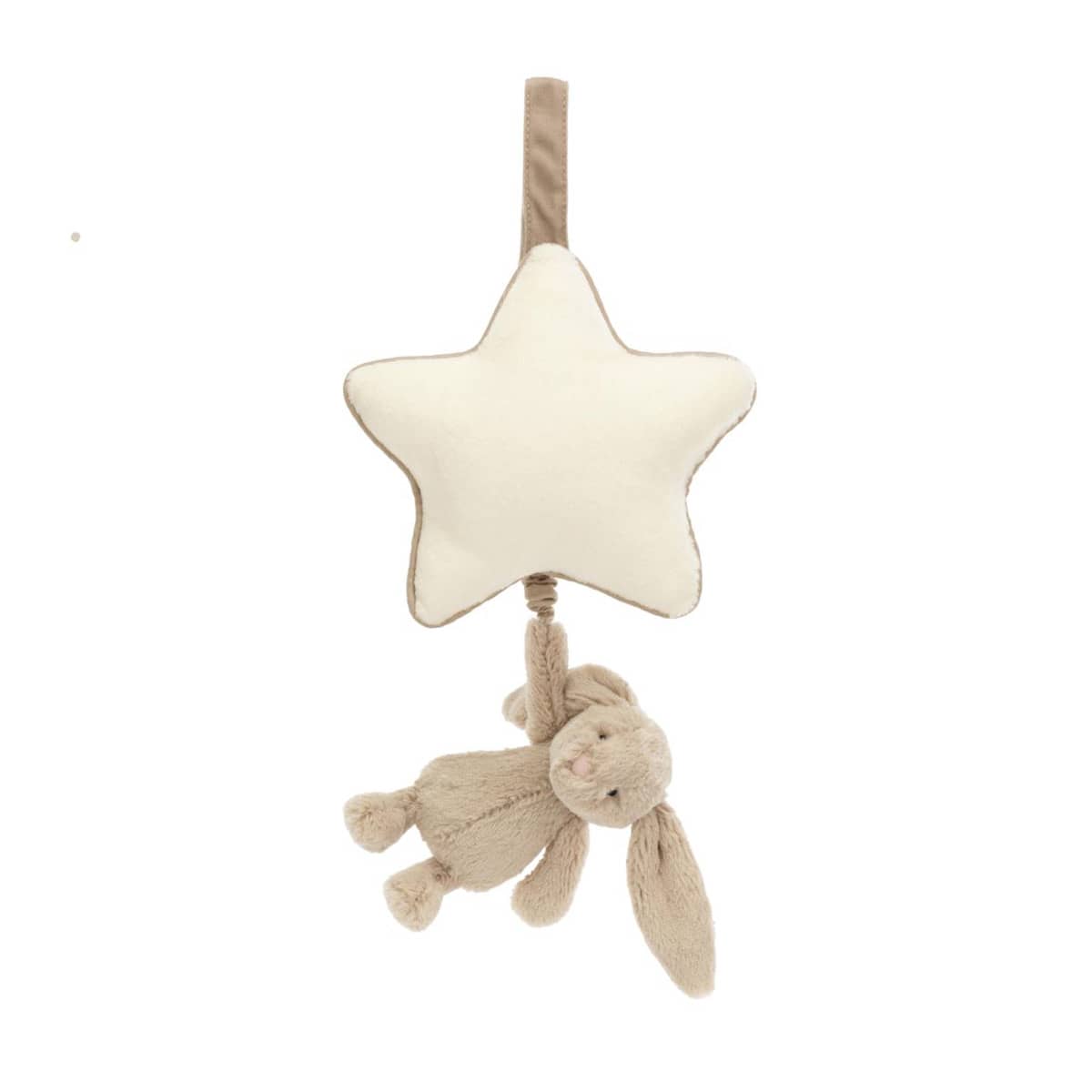 Jellycat Bashful Beige Bunny Music Pull