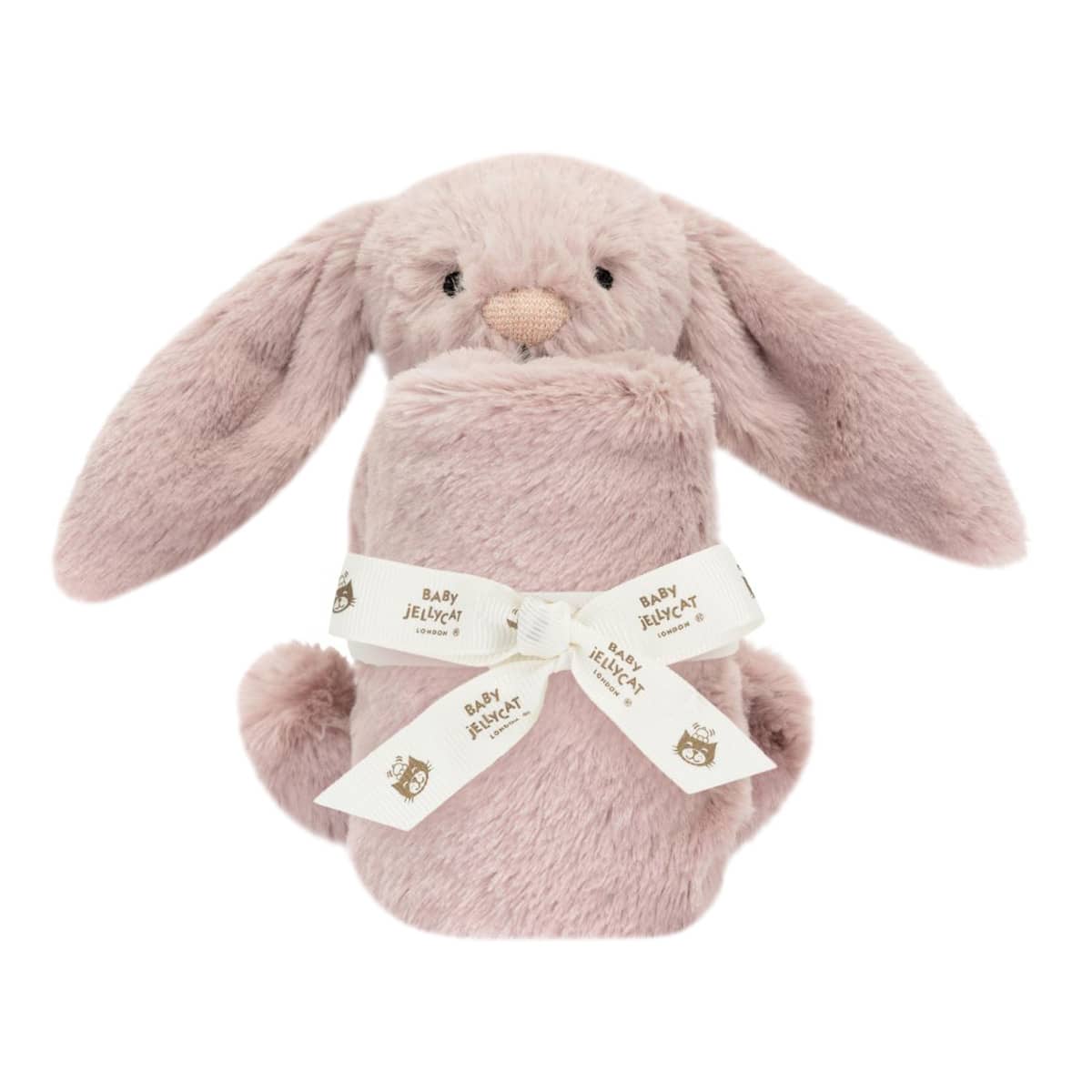Jellycat Bashful Luxe Bunny Soother - Rosa
