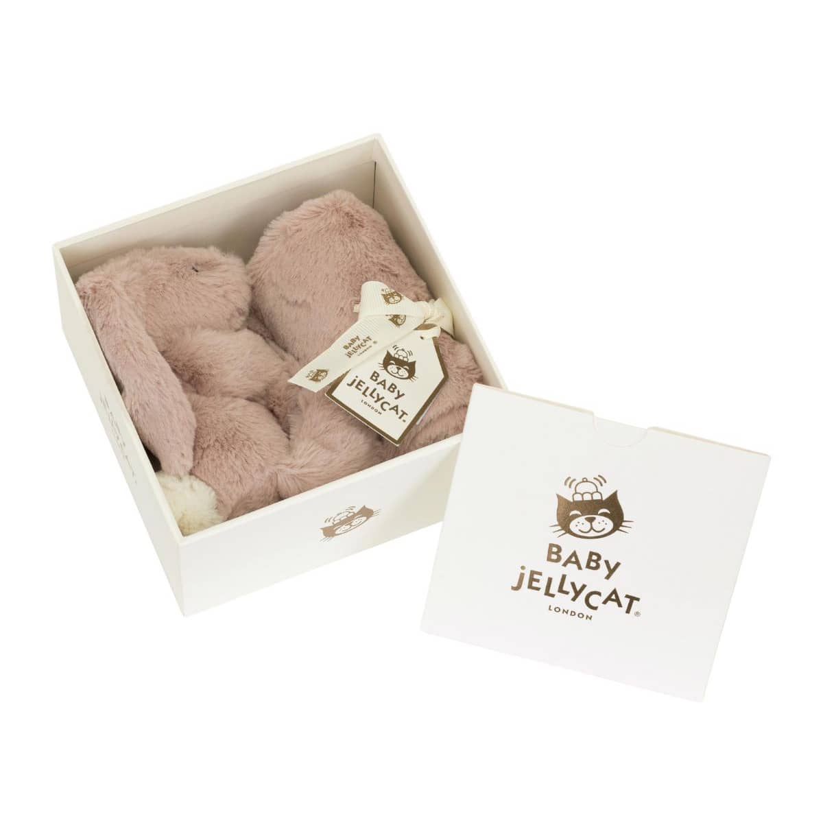 Jellycat Bashful Luxe Bunny Soother - Rosa