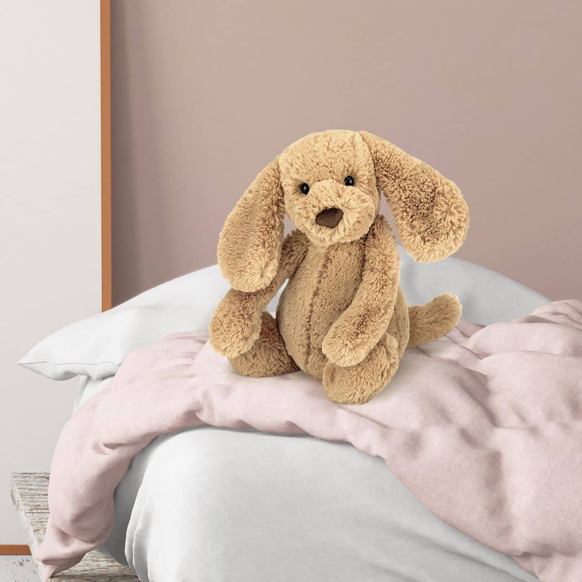 Jellycat Bashful Puppy Medium - Toffee