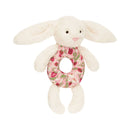 Jellycat Blossom Bunny Ring Rattle - Cream Berry