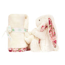 Jellycat Blossom Bunny Soother - Cream Berry