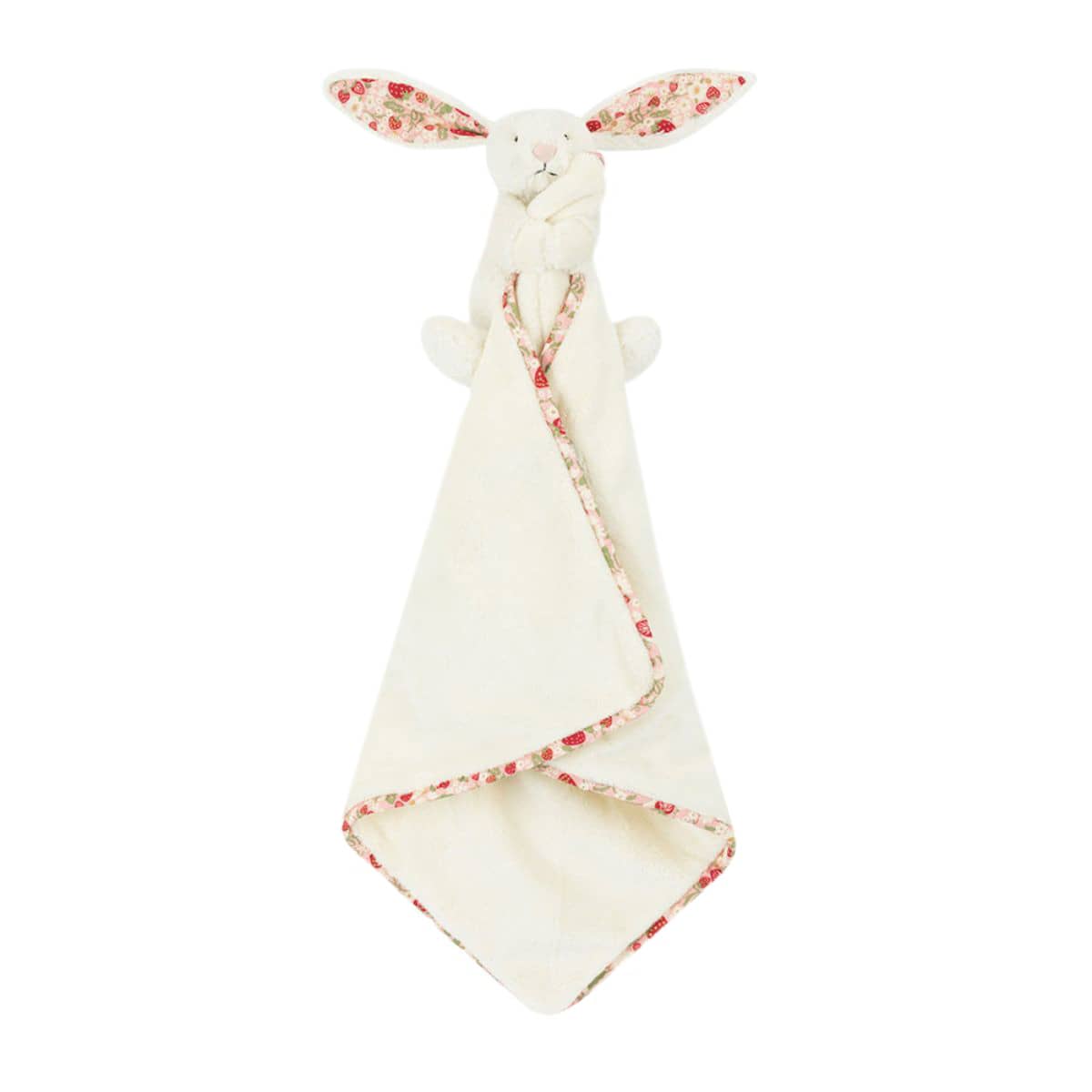 Jellycat Blossom Bunny Soother - Cream Berry