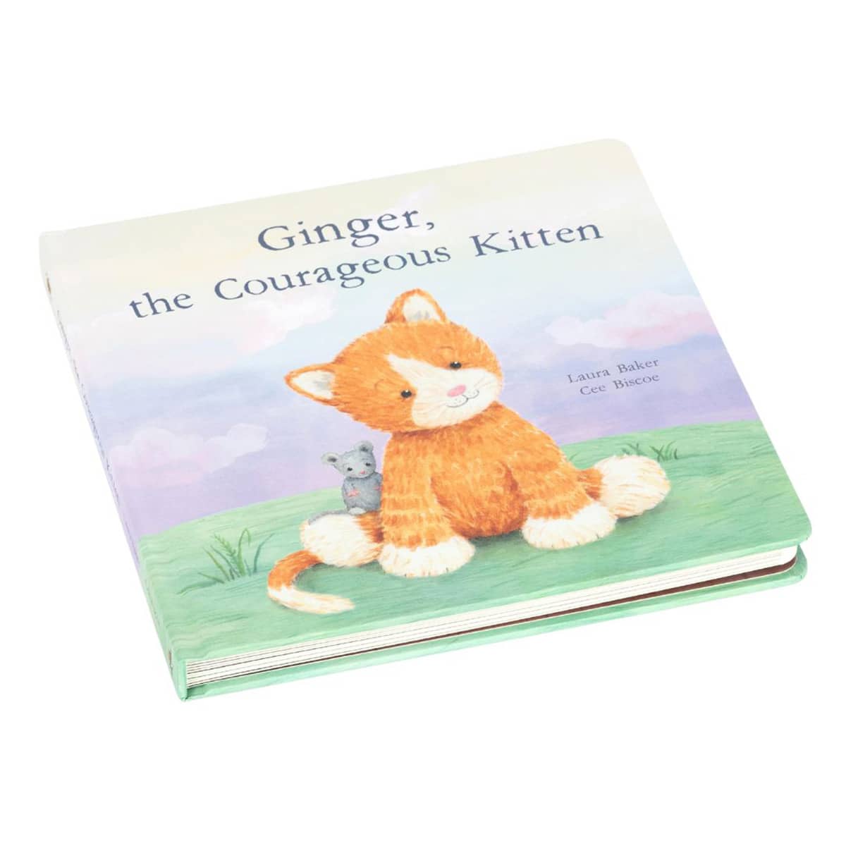 Jellycat Ginger, the Courageous Kitten Book