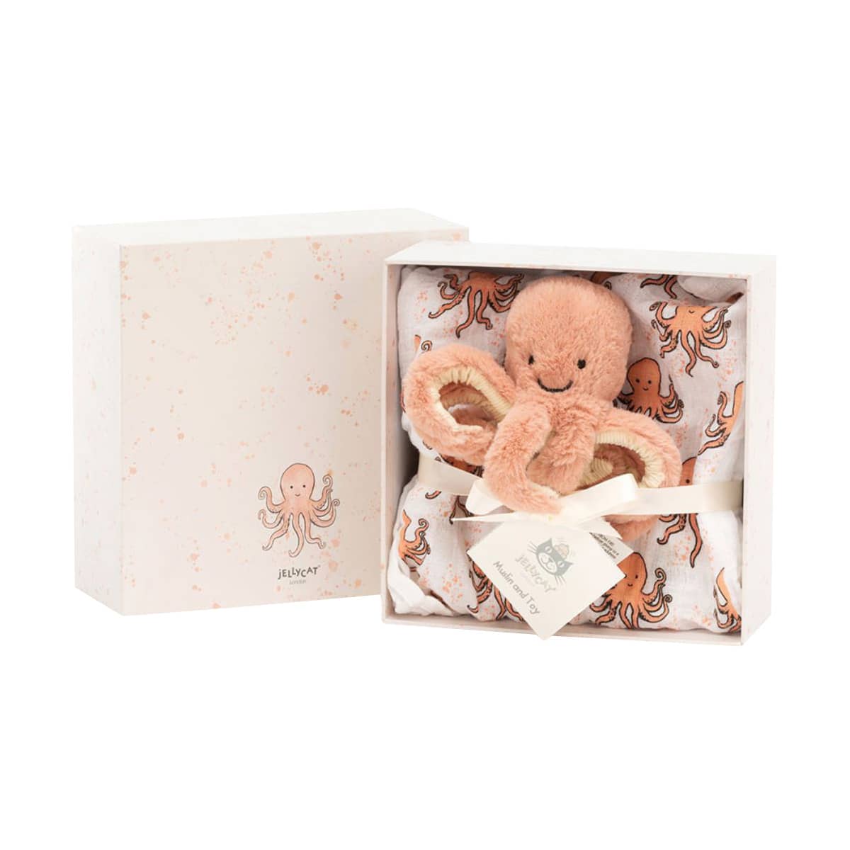 Jellycat Odell Octopus Gift Set