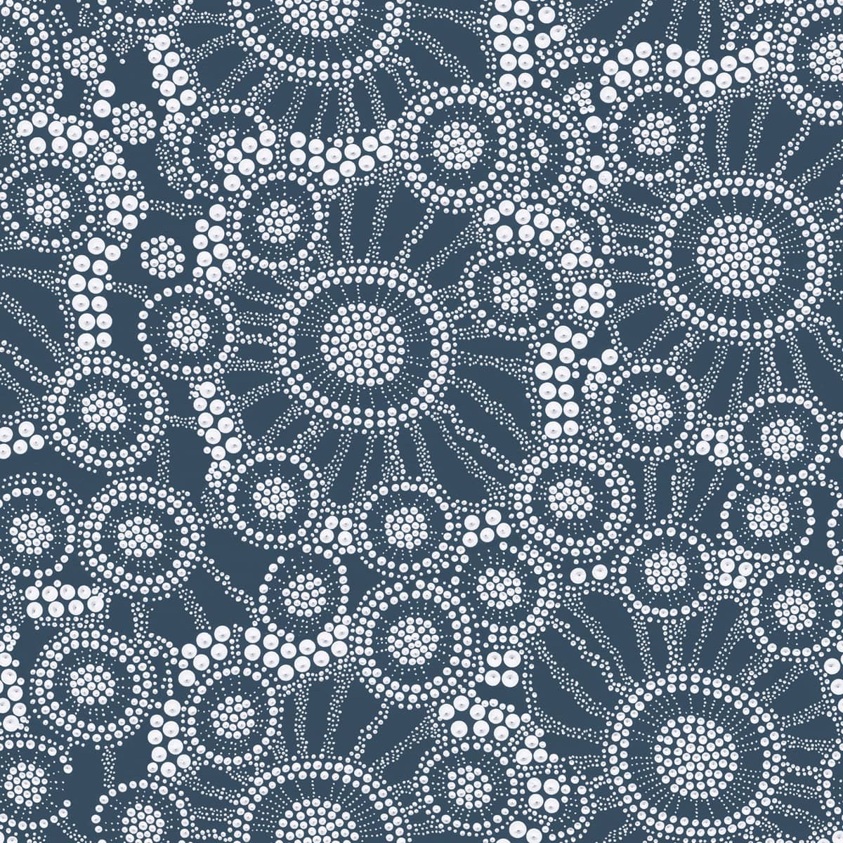 Bare and Boho Soft Cover Nappy 2.0 - Newborn - Jellyfish Tide Swatch
